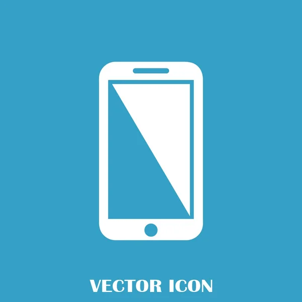 Teléfono web vector icono — Vector de stock