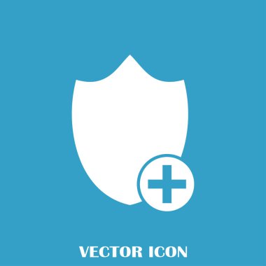 Kalkan vektör web simgesi