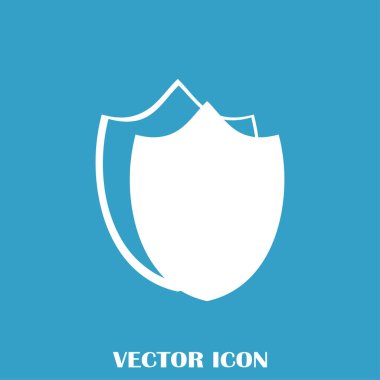 Kalkan vektör web simgesi