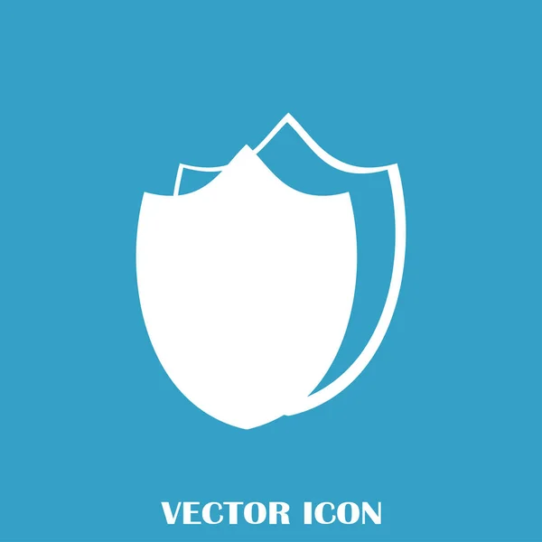 Escudo vector web icono — Vector de stock