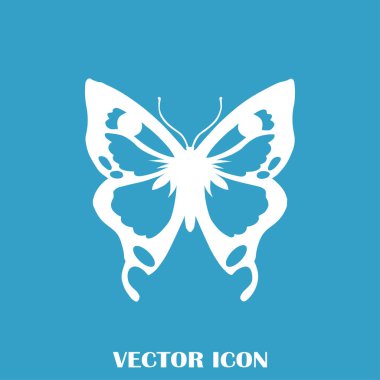 Kelebek vektör web simgesi
