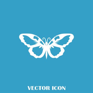Kelebek vektör web simgesi