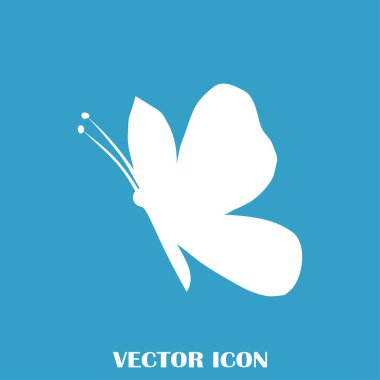 Kelebek vektör web simgesi