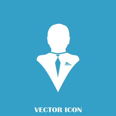 Adam profil simge vektör