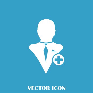 arkadaş vektör simgesi ekle