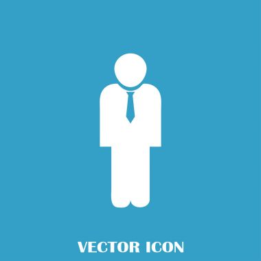 Adam profil simge vektör