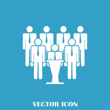 Grup insanlar vektör simgesi