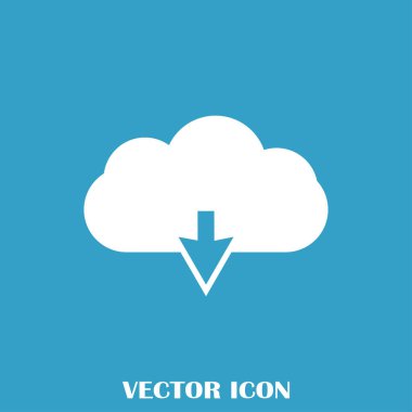 Web bulut veri simgesi