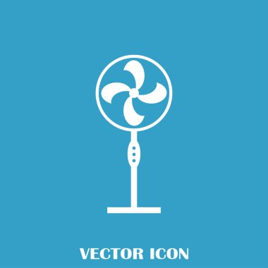 Havalandırma simgesi. Hava havalandırma veya fan simge. Vektör çizim