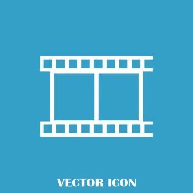video simgesi, vektör illüstrasyonu