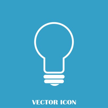 Lamba simge düz vektör