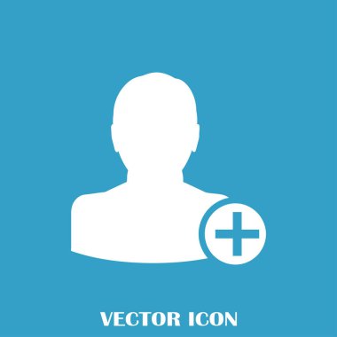 arkadaş vektör simgesi ekle