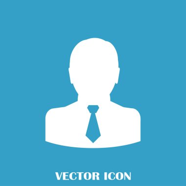 Adam profil simge vektör