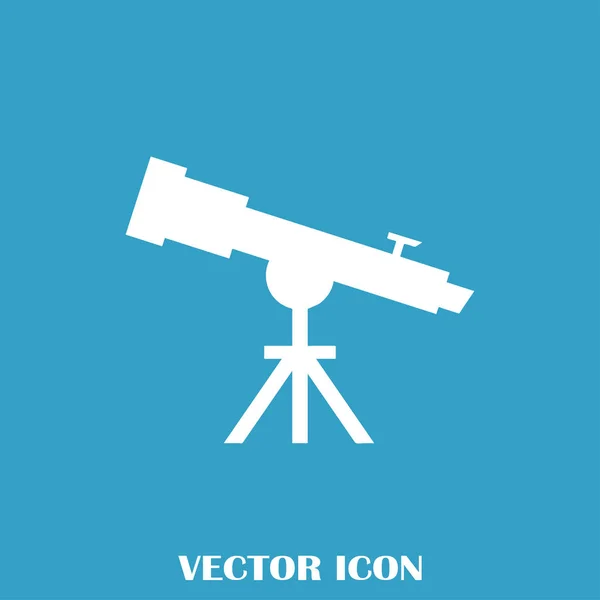 Telescoop web vector pictogram — Stockvector