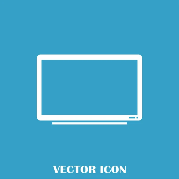 Tv Icon in trendy flat style. Television symbol for your web site design, logo, app, UI. Vector illustration, EPS10. — Stock Vector