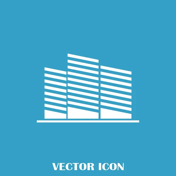 Símbolo imobiliário. ícone vetorial — Vetor de Stock