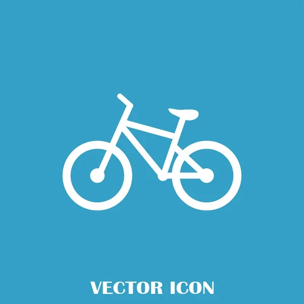 Bicicleta ícone estoque vetor ilustração plana design — Vetor de Stock