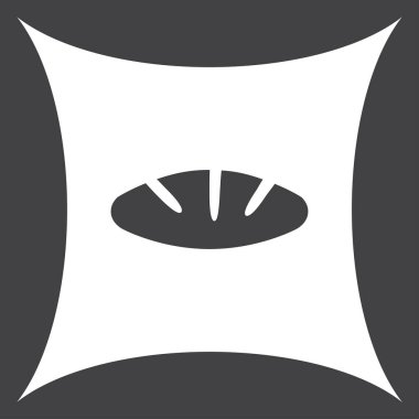 ekmek web vektör simgesi