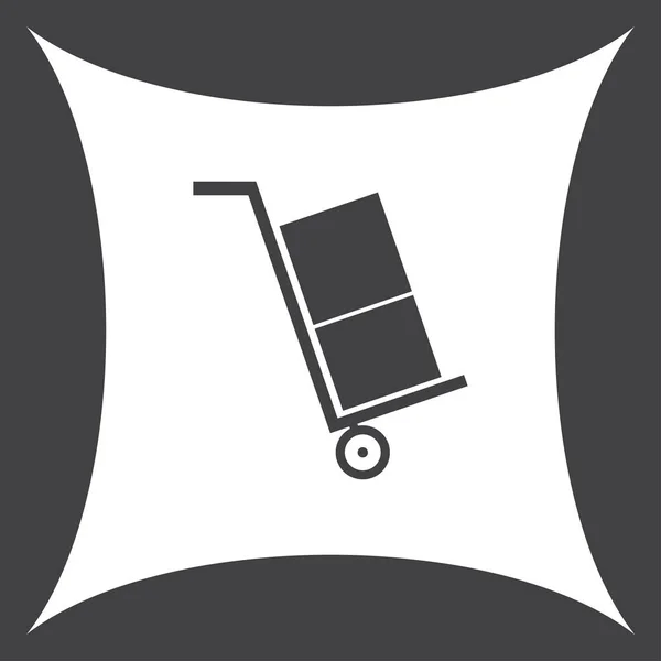 Bagage vektor web Icon. — Stock vektor