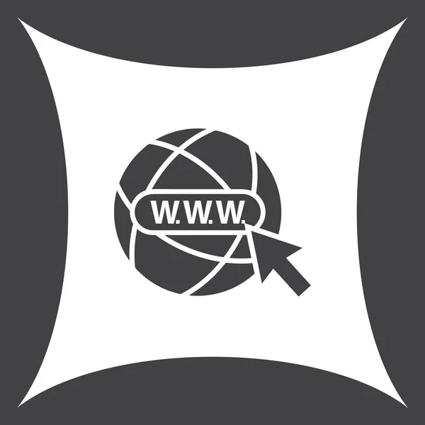 ウェブサイト ベクター web アイコン — ストックベクタ