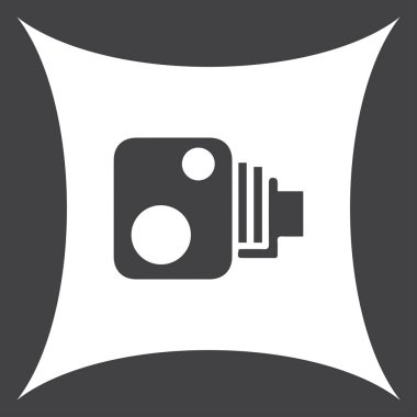 video kamera vektör simgesi