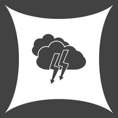 Beyin fırtınası yaratıcı bir fikir düz tasarım simgesi.