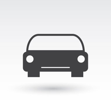 Araba simge vektör web tasarım