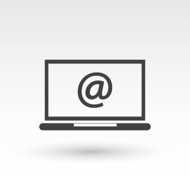 dizüstü bilgisayar vektör resimlemesi