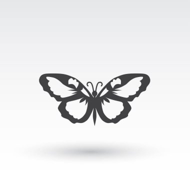 buterfly simge vektör tasarımı