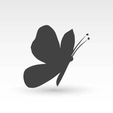 buterfly simge vektör tasarımı