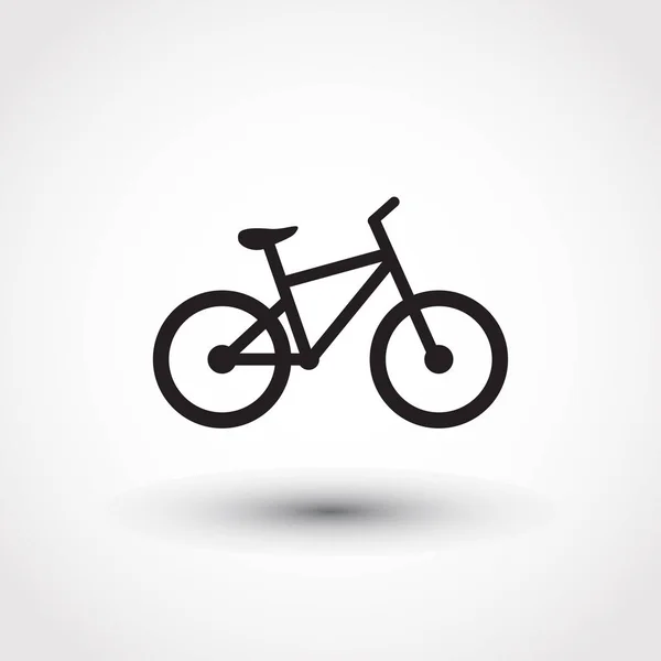 Bisiklet. Bisiklet simge vektör. Bisiklete binme kavramı. — Stok Vektör