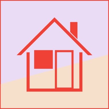 House vektör web simgesi