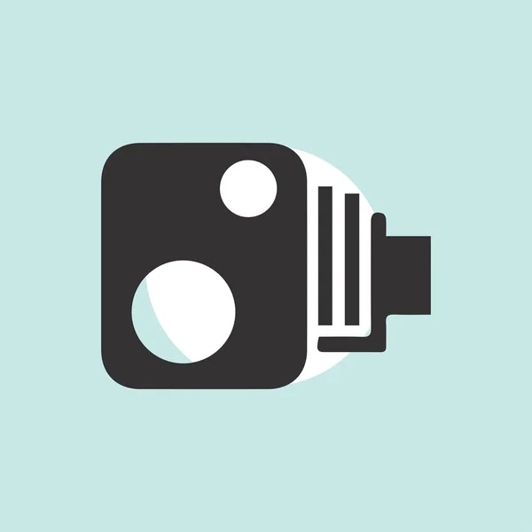 Video camera vector icon — Stock Vector