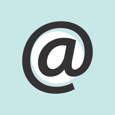 E-posta işareti web simgesi