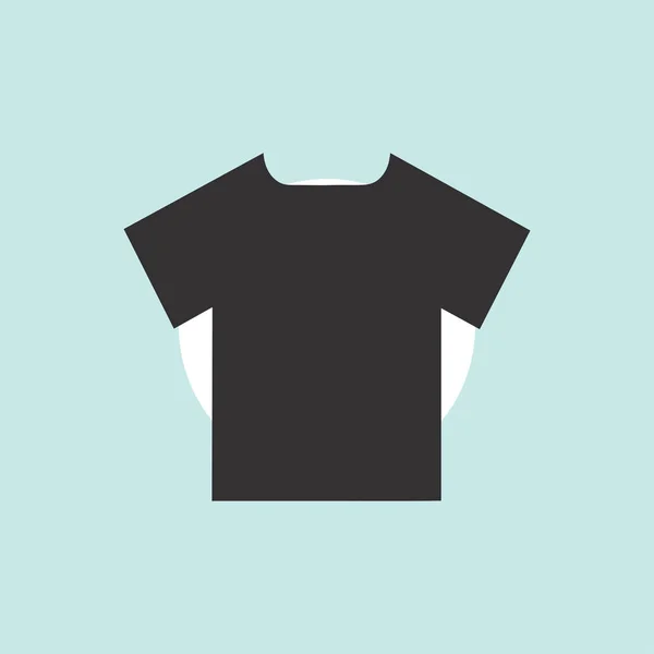 T-shirt Icon flat Vector. — Stock Vector