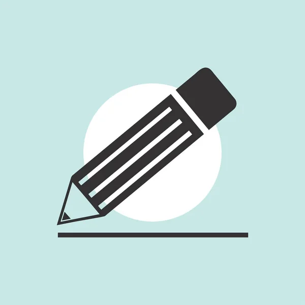 Ikona ołówka, wektor ilustracja — Wektor stockowy