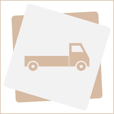 Teslimat vektör web simgesi