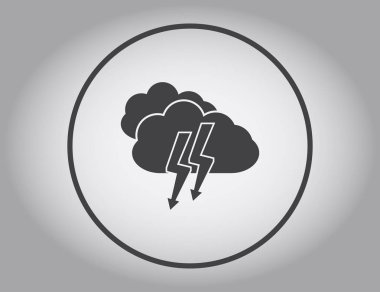 Beyin fırtınası yaratıcı bir fikir düz tasarım simgesi.