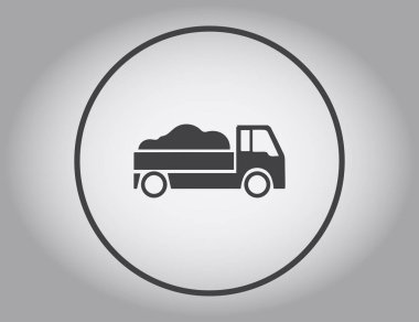 Teslimat vektör web simgesi