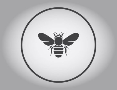 sinek sineklik simge vektör çizim