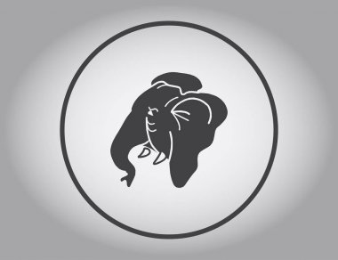 Fil vektör web simgesi