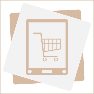 telefon web vektör simgesi