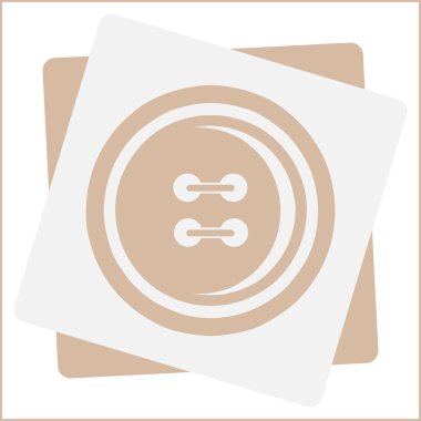 Dikiş düğme web simgesi