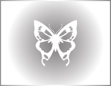 Kelebek vektör web simgesi