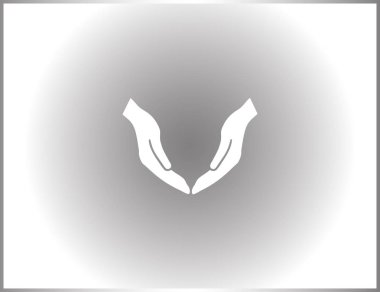 eller simge vektör, düz tasarım en iyi vektör simgesi