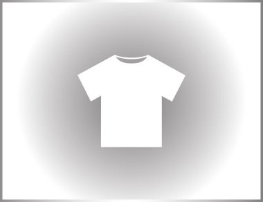 T-shirt web simge vektör.
