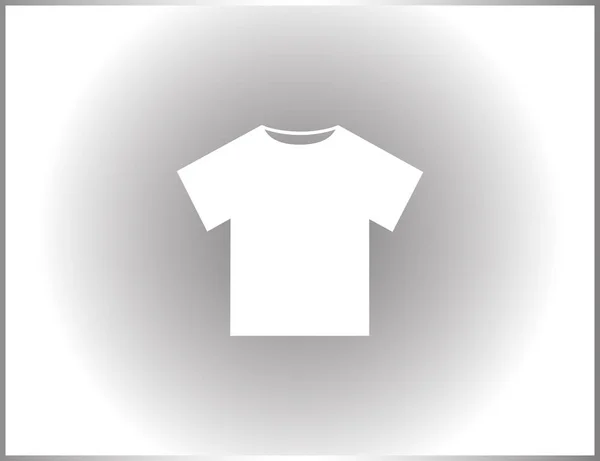 Camiseta web Icono Vector . — Archivo Imágenes Vectoriales