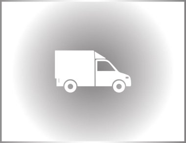 Teslimat vektör web simgesi