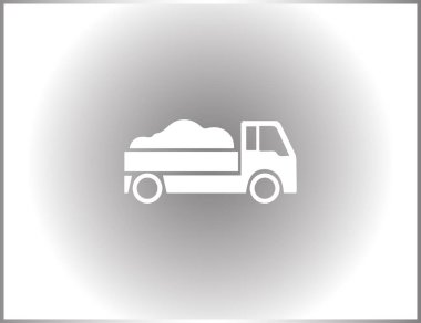 Teslimat vektör web simgesi