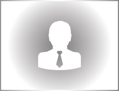 İşadamı vektör web simgesi